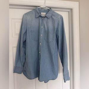 J. Crew Classic Chambray Button Down
